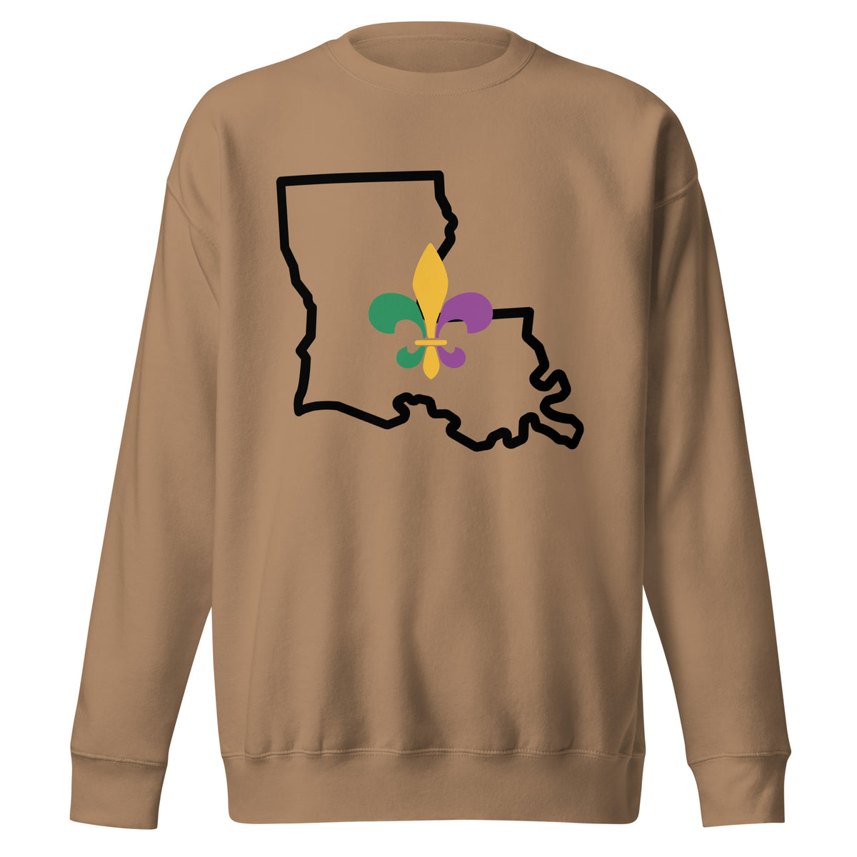 Louisiana Heritage Unisex Premium Sweatshirt by Passport Outfitters