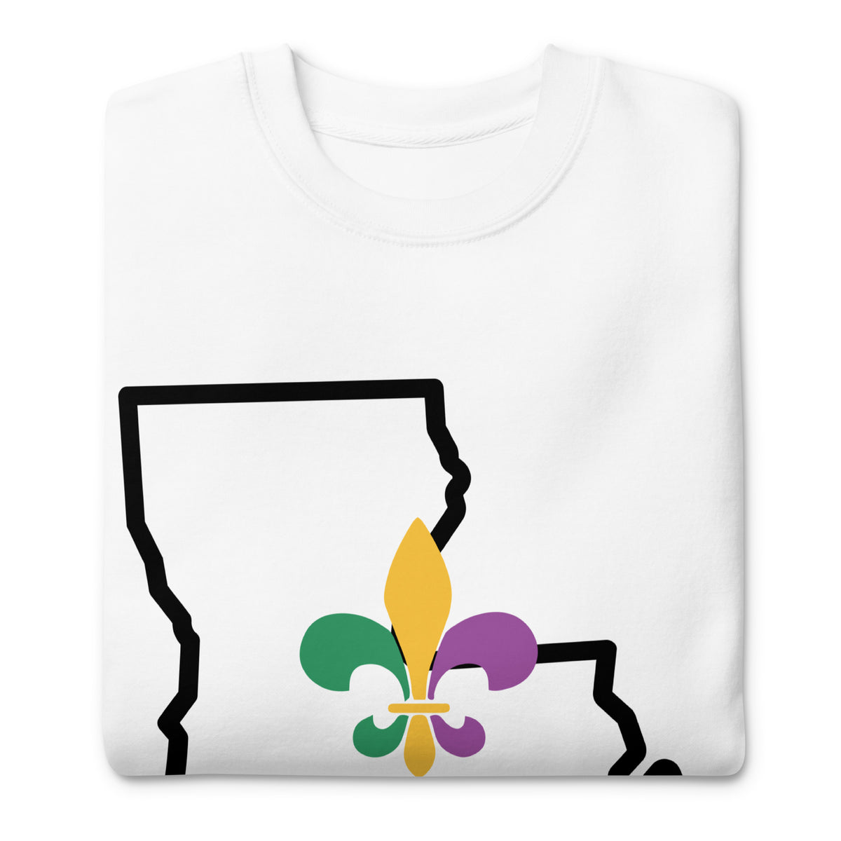 Louisiana Heritage Unisex Premium Sweatshirt by Passport Outfitters