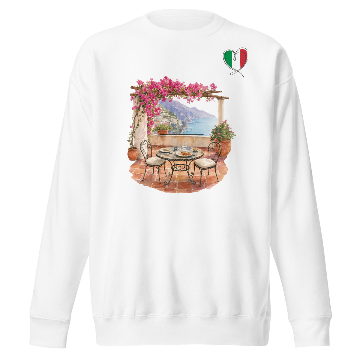 Amalfi Coast Italy Women's Premium Sweatshirt by Passport Outfitters