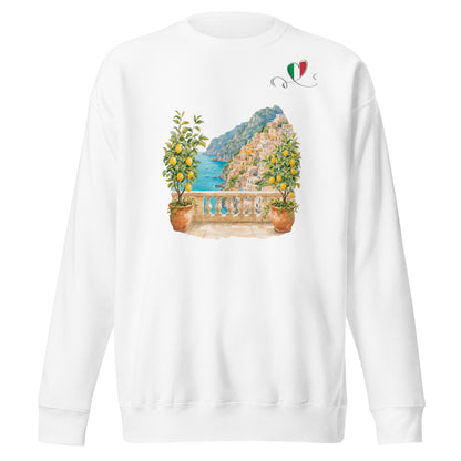 Amaldfi Coast Womens' Unisex Premium Sweatshirt by Passport Outfitters