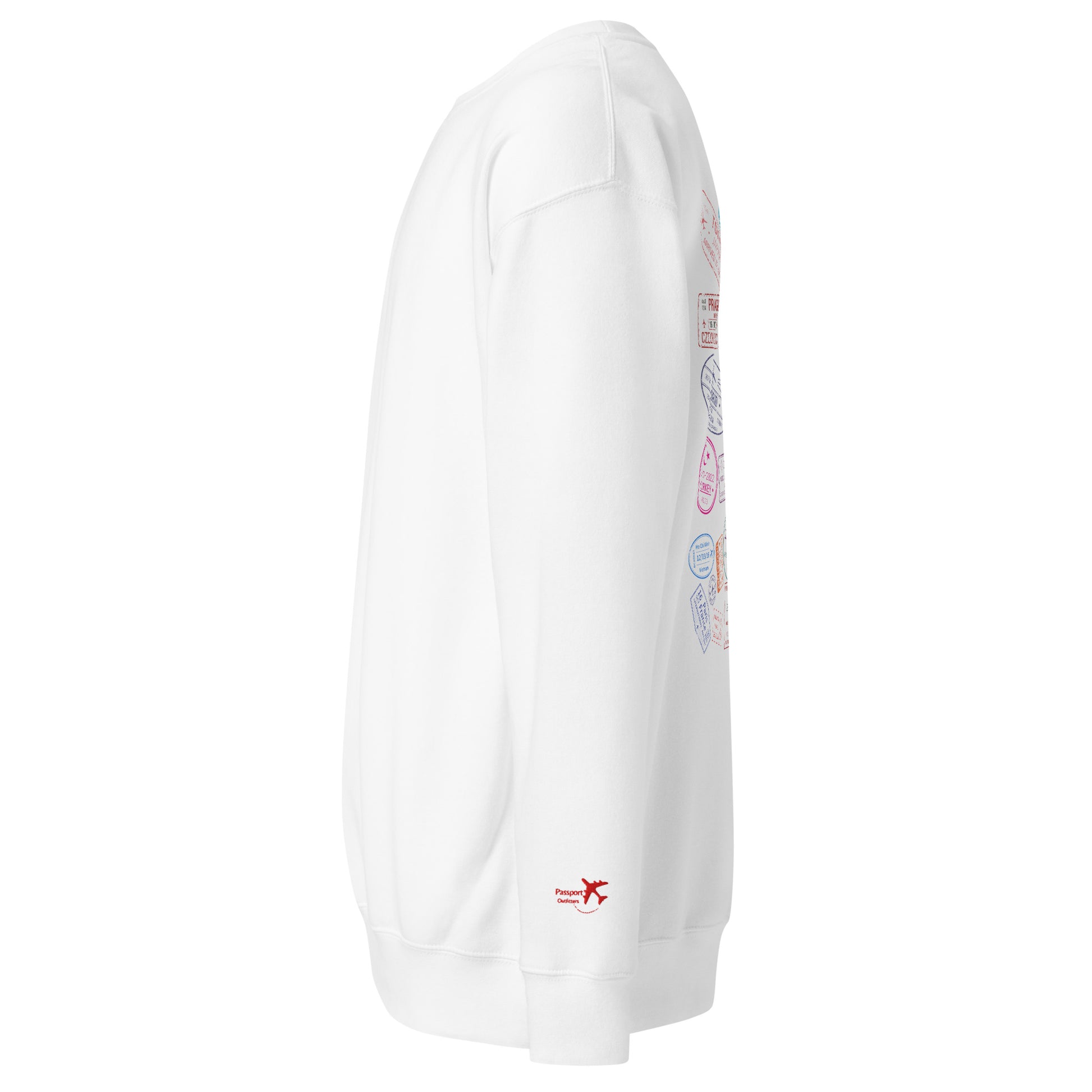 Wear Your Journey | The Passport Stamp Collection Premium Sweatshirt by Passport Outfitters