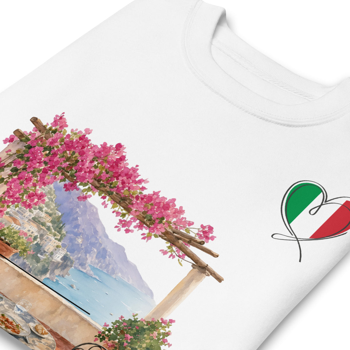 Amalfi Coast Italy Women's Premium Sweatshirt by Passport Outfitters