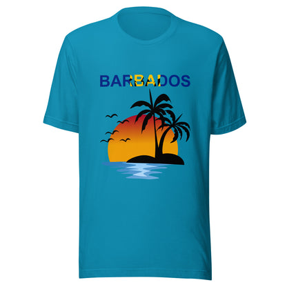 Barbados Island Vibes Unisex t-shirt by Passport Outfitters