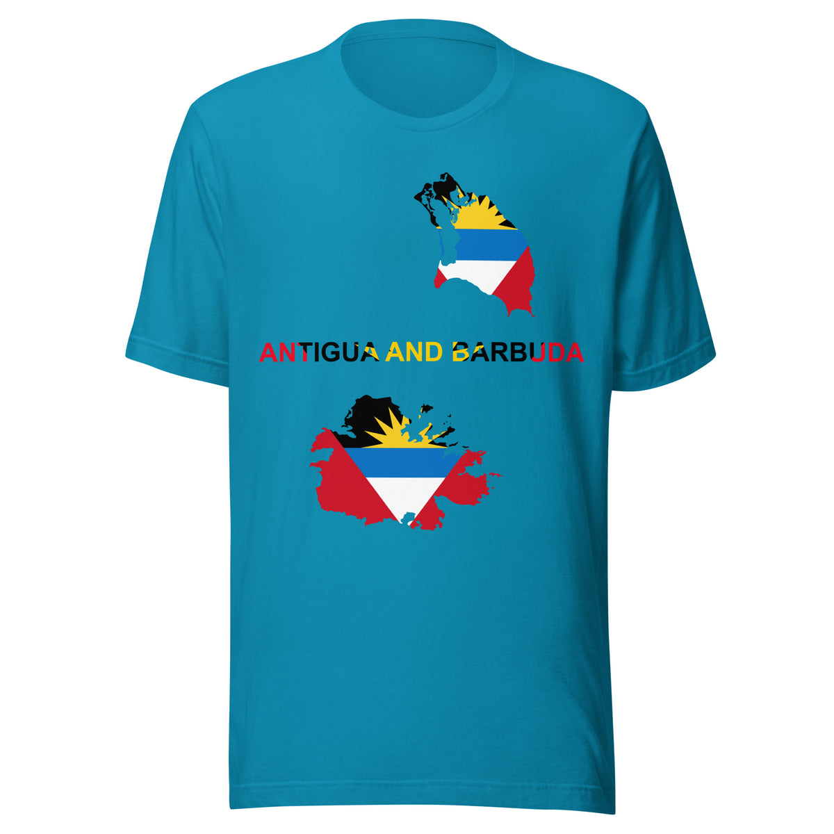 Antigua and Barbuda Pride Unisex t-shirt by Passport Outfitters