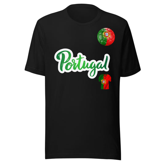 Portugal Football Fan T-shirt – Seleção Pride Unisex Tee by Passport Outfitters
