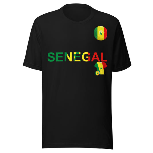 Senegal Soccer Fan T-Shirt – Lions of Teranga Unisex Tee by Passport Outfitters