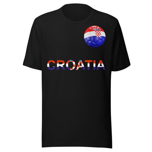 Croatia Soccer Fan T-Shirt – Kockasti Unisex Tee by Passport Outfitters