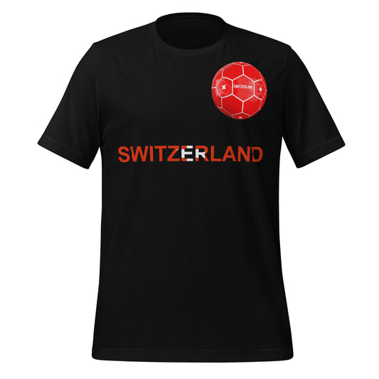 Switzerland Soccer Fan T-Shirt – Suisse Pride Unisex Tee by Passport Outfitters