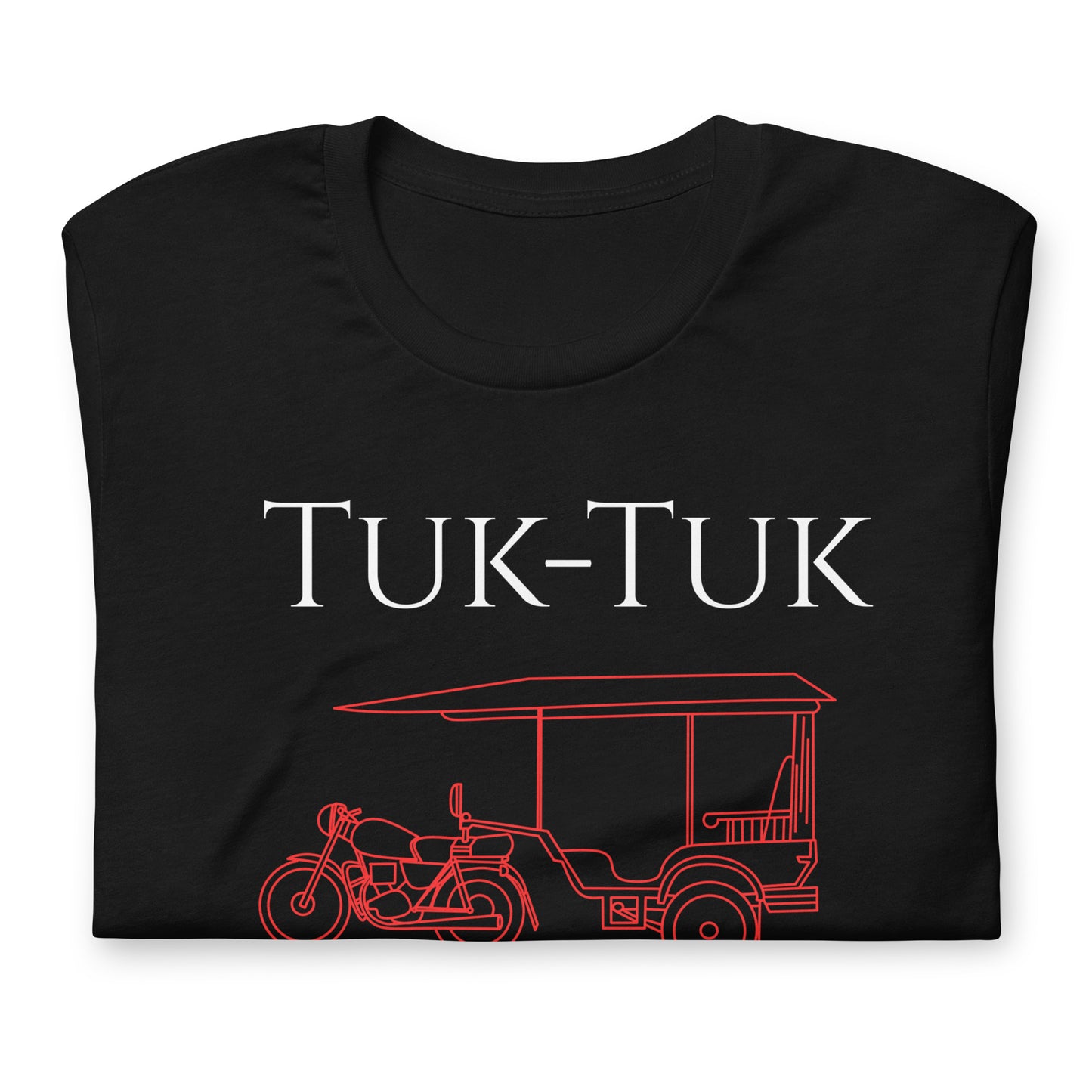 Tuk-Tuk Vintage Line Art T-Shirt by Passport Outfitters