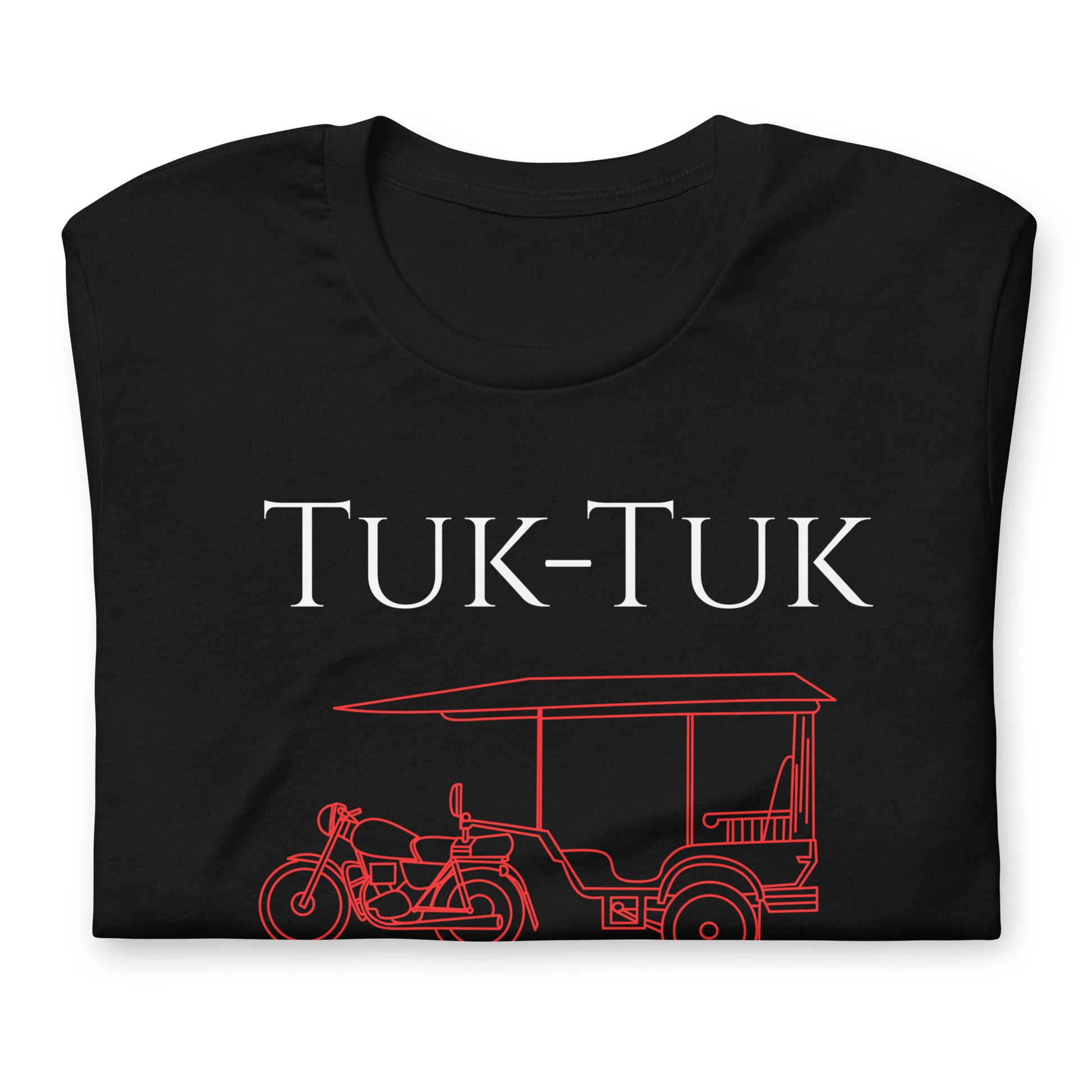 Tuk-Tuk Vintage Line Art T-Shirt by Passport Outfitters