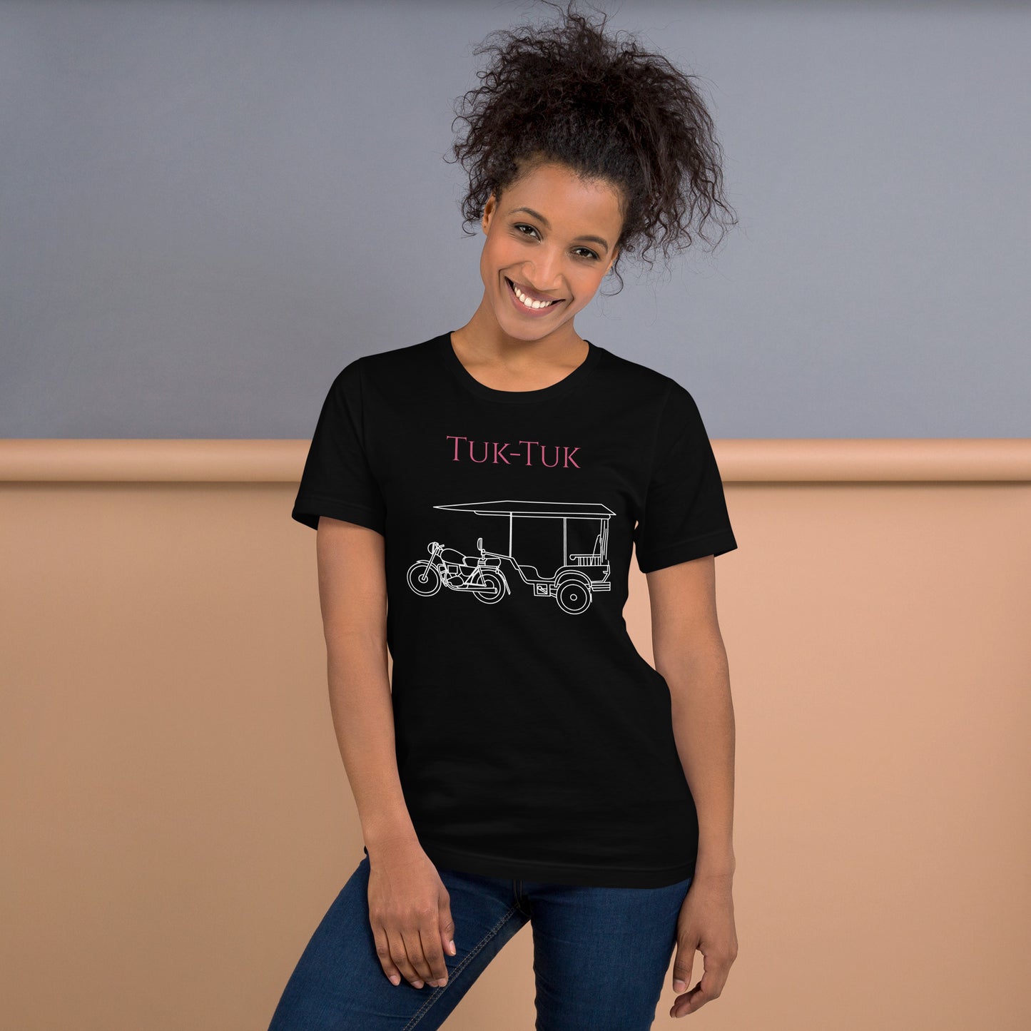 Tuk-Tuk Travel Tee – Crimson & White Edition by Passport Outfitters by Passport Outfitters
