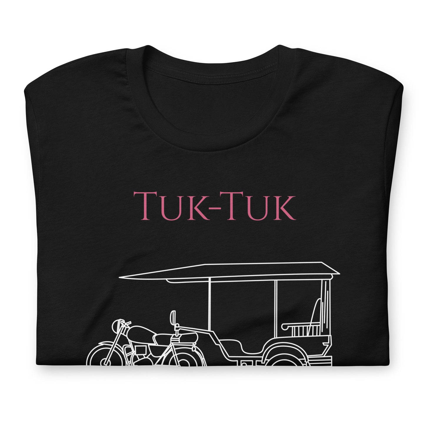 Tuk-Tuk Travel Tee – Crimson & White Edition by Passport Outfitters by Passport Outfitters