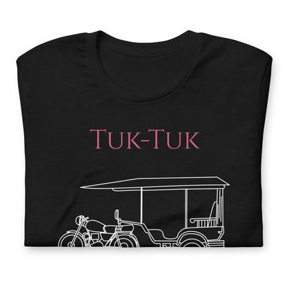 Tuk-Tuk Travel Tee – Crimson & White Edition by Passport Outfitters by Passport Outfitters