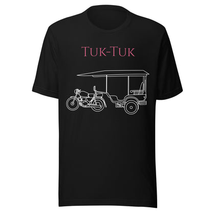 Tuk-Tuk Travel Tee – Crimson & White Edition by Passport Outfitters by Passport Outfitters