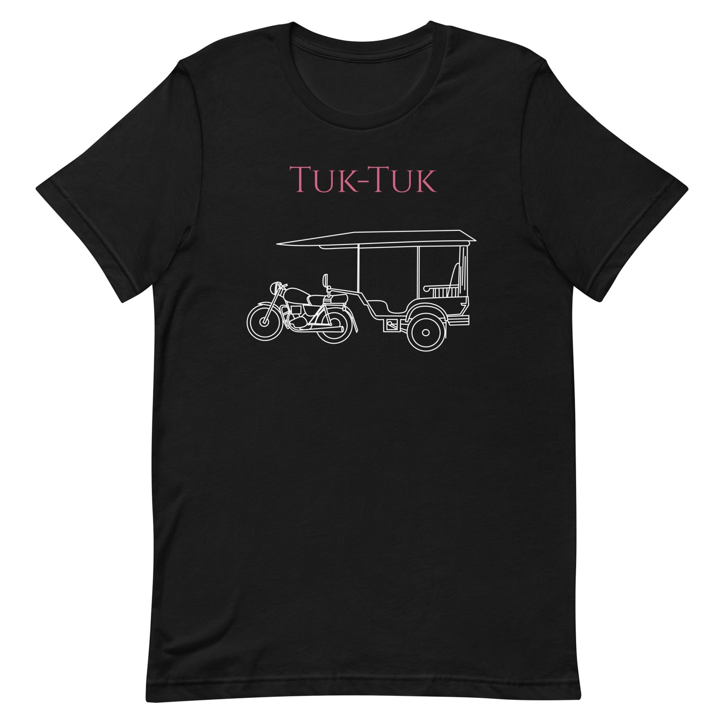 Tuk-Tuk Travel Tee – Crimson & White Edition by Passport Outfitters by Passport Outfitters