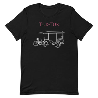 Tuk-Tuk Travel Tee – Crimson & White Edition by Passport Outfitters by Passport Outfitters