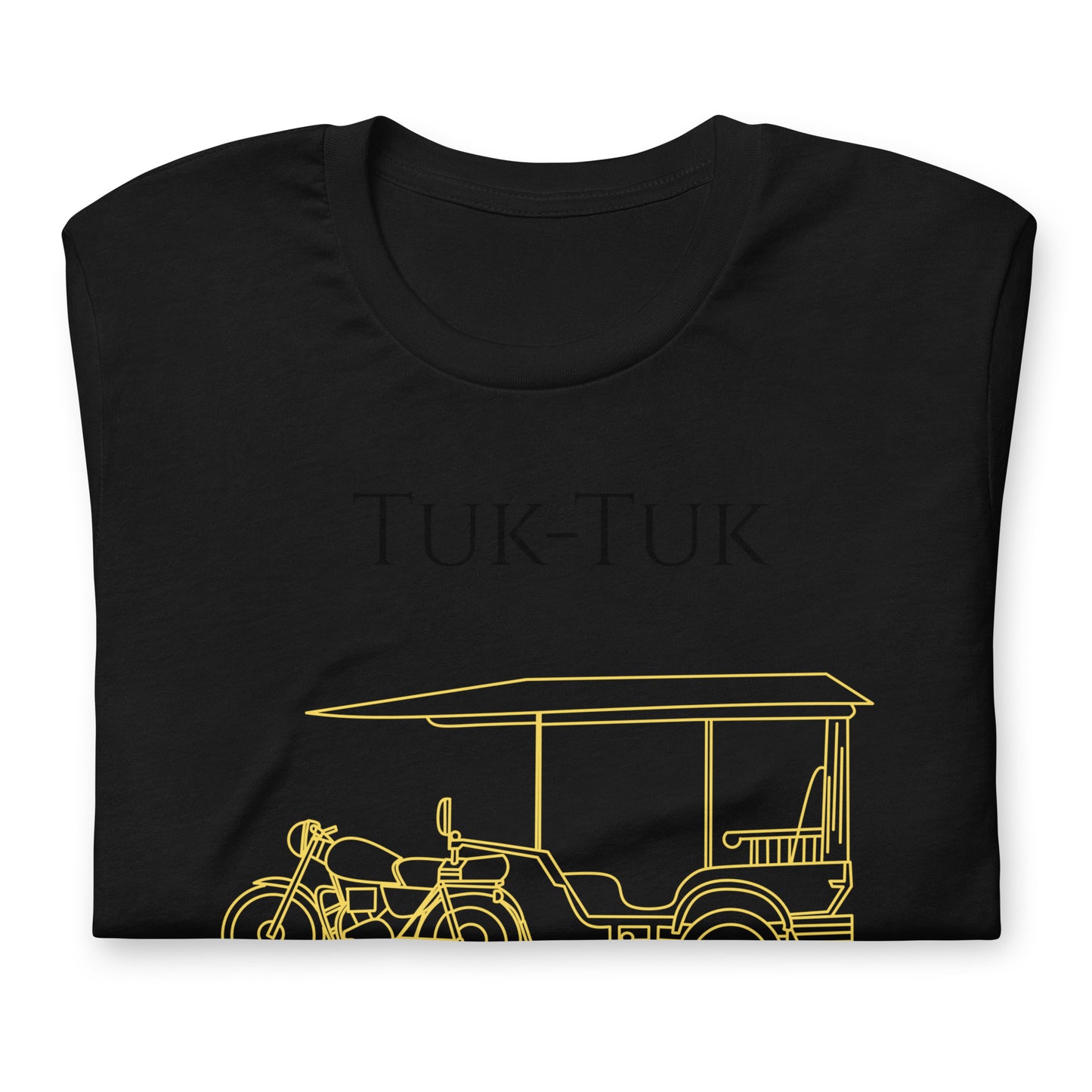 Tuk-Tuk Travel Tee – Heritage Black & Gold Edition by Passport Outfitters by Passport Outfitters