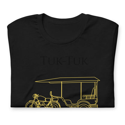 Tuk-Tuk Travel Tee – Heritage Black & Gold Edition by Passport Outfitters by Passport Outfitters