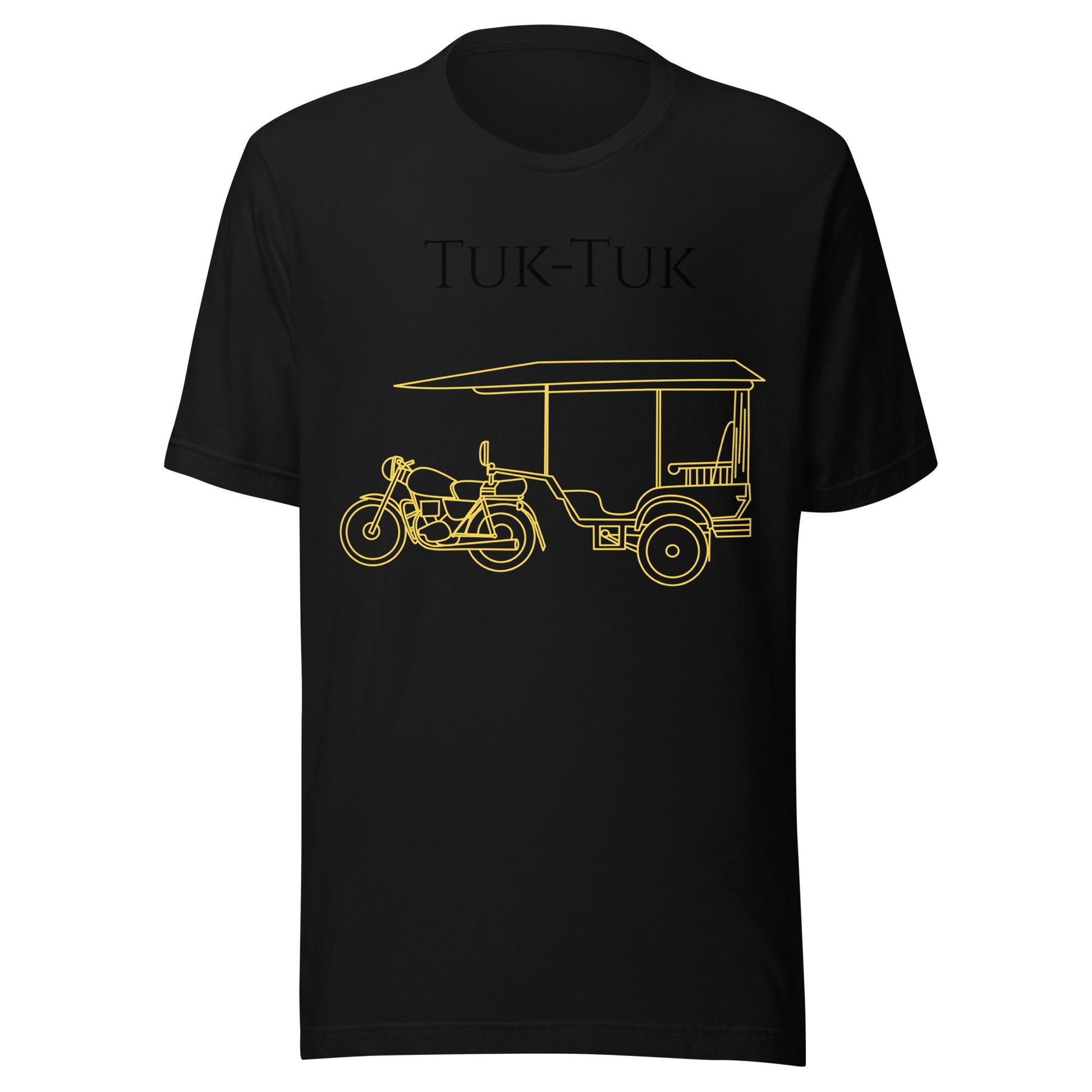 Tuk-Tuk Travel Tee – Heritage Black & Gold Edition by Passport Outfitters by Passport Outfitters