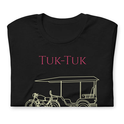 Tuk-Tuk Travel Tee – Crimson & Cream Edition by Passport Outfitters by Passport Outfitters