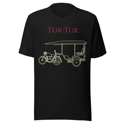 Tuk-Tuk Travel Tee – Crimson & Cream Edition by Passport Outfitters by Passport Outfitters
