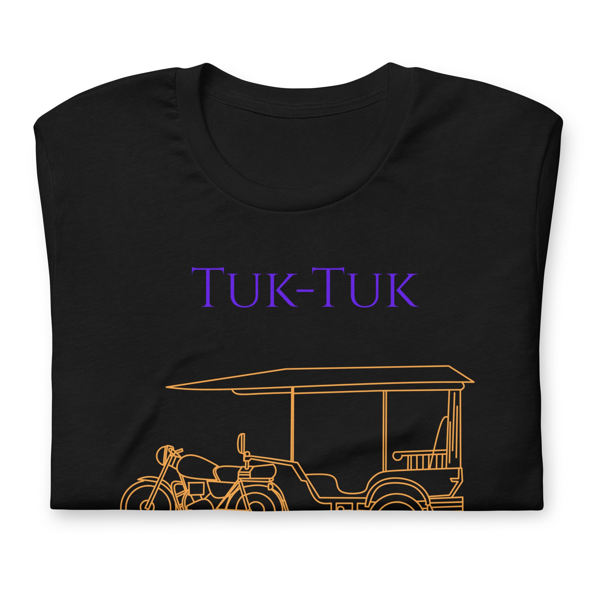 Tuk-Tuk Travel Tee – Imperial Purple & Gold Edition by Passport Outfitters by Passport Outfitters