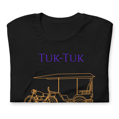 Tuk-Tuk Travel Tee – Imperial Purple & Gold Edition by Passport Outfitters by Passport Outfitters