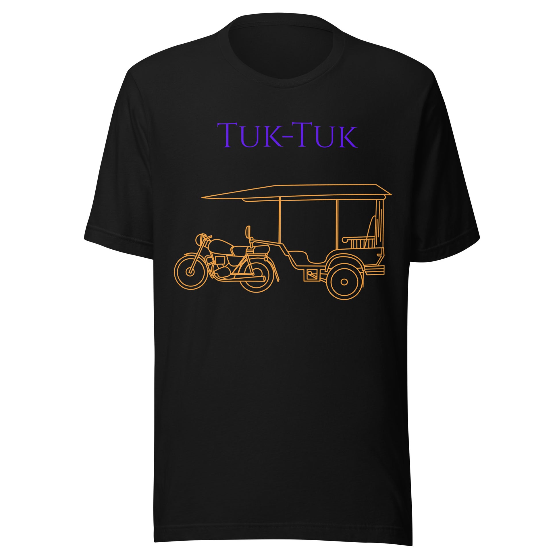 Tuk-Tuk Travel Tee – Imperial Purple & Gold Edition by Passport Outfitters by Passport Outfitters
