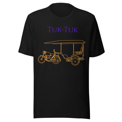Tuk-Tuk Travel Tee – Imperial Purple & Gold Edition by Passport Outfitters by Passport Outfitters