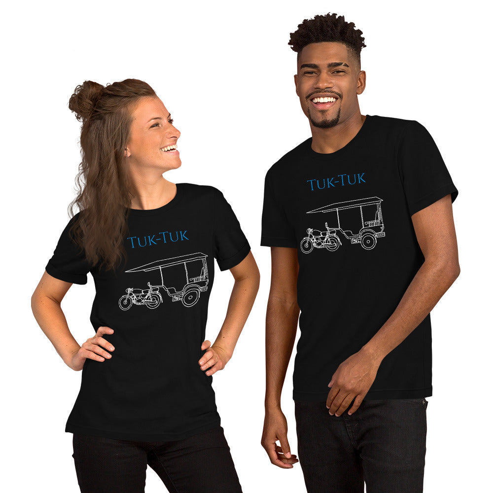 Tuk-Tuk Travel Tee – Royal Blue & White Edition by Passport Outfitters