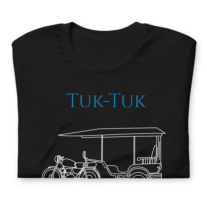 Tuk-Tuk Travel Tee – Royal Blue & White Edition by Passport Outfitters