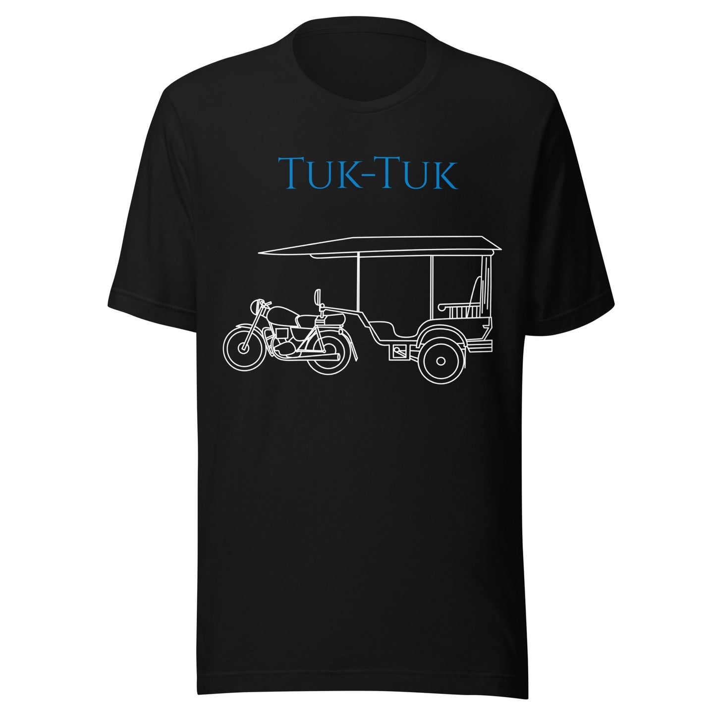 Tuk-Tuk Travel Tee – Royal Blue & White Edition by Passport Outfitters