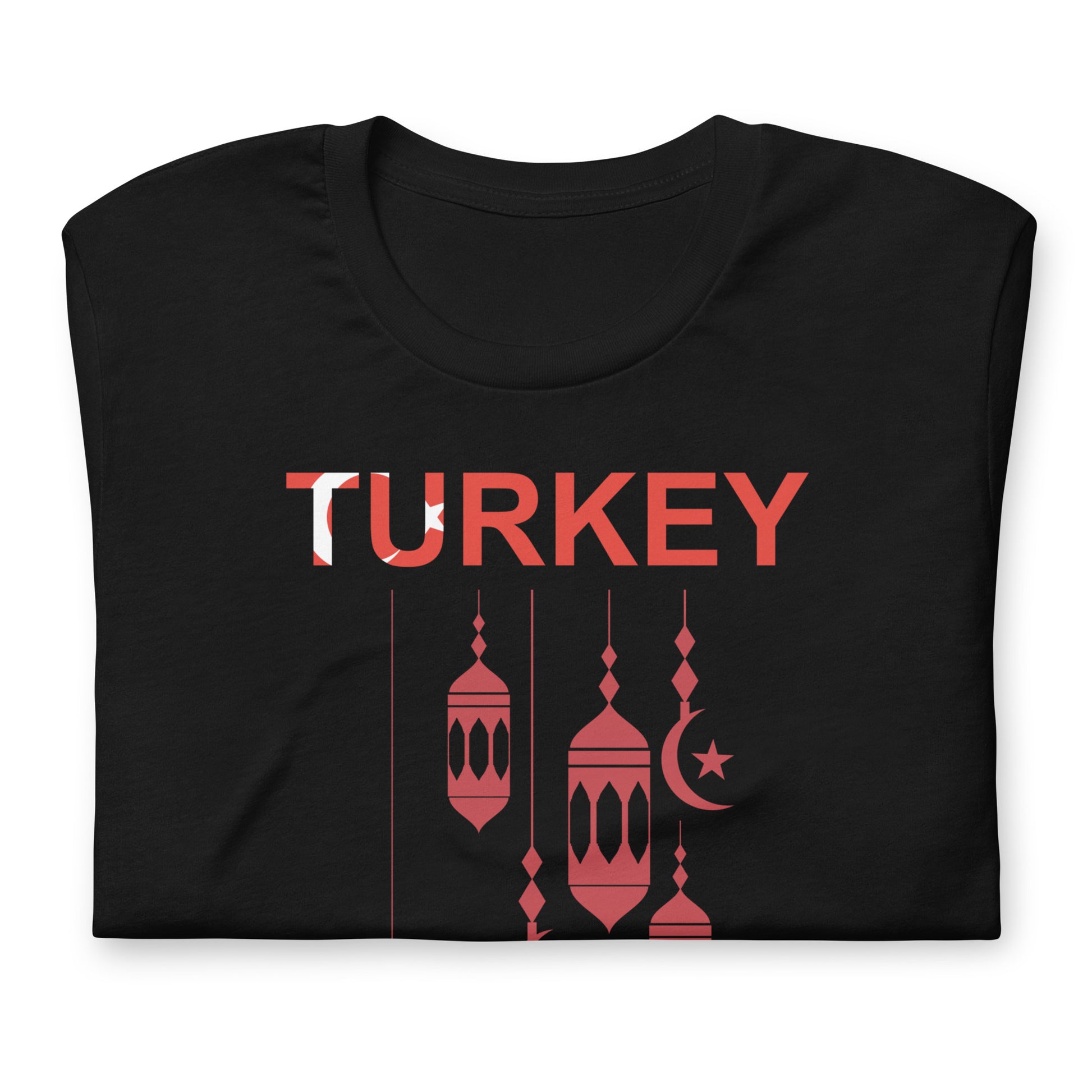 Turkey Ramadan Lantern Graphic T-Shirt | Crescent & Star Tee by Passport Outfitters