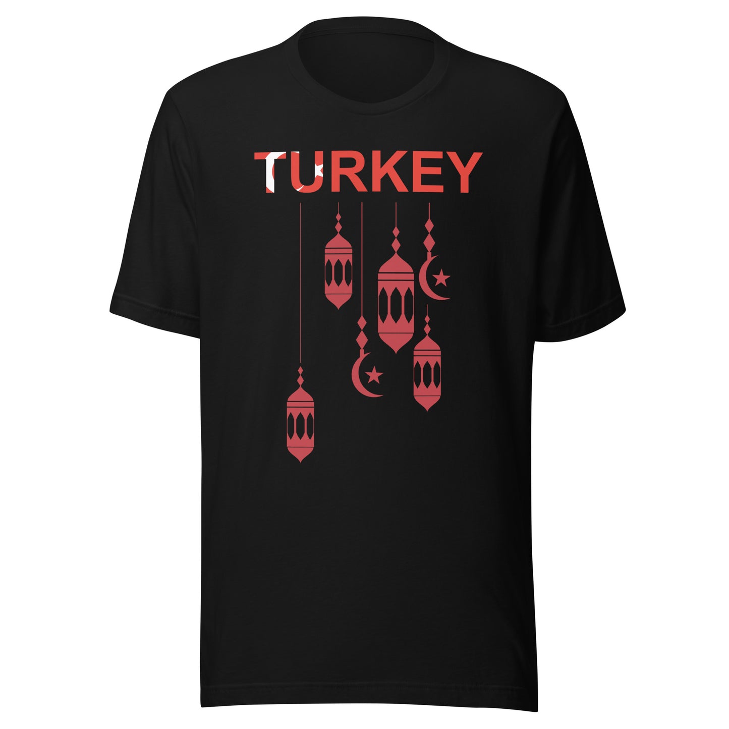 Turkey Ramadan Lantern Graphic T-Shirt | Crescent & Star Tee by Passport Outfitters