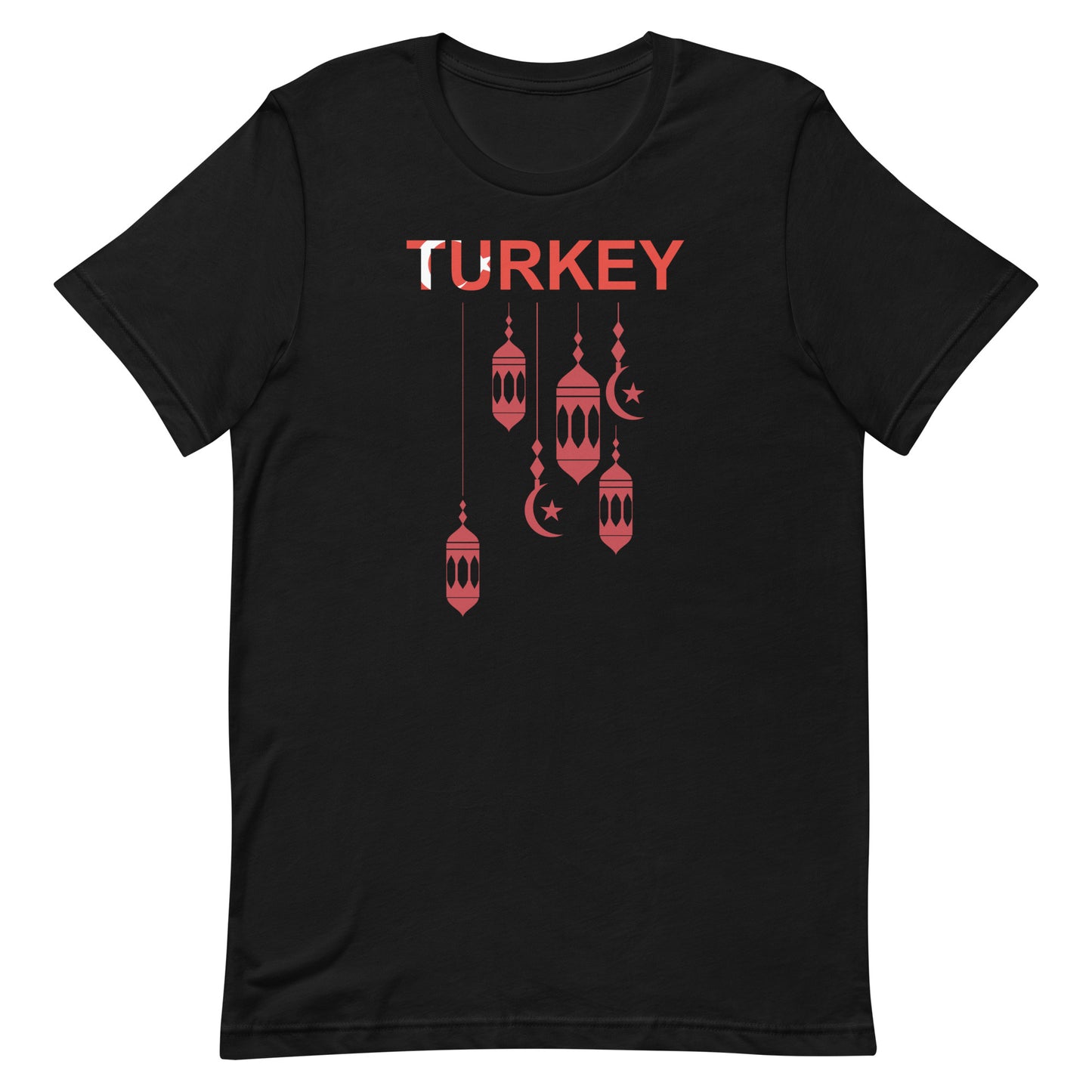 Turkey Ramadan Lantern Graphic T-Shirt | Crescent & Star Tee by Passport Outfitters