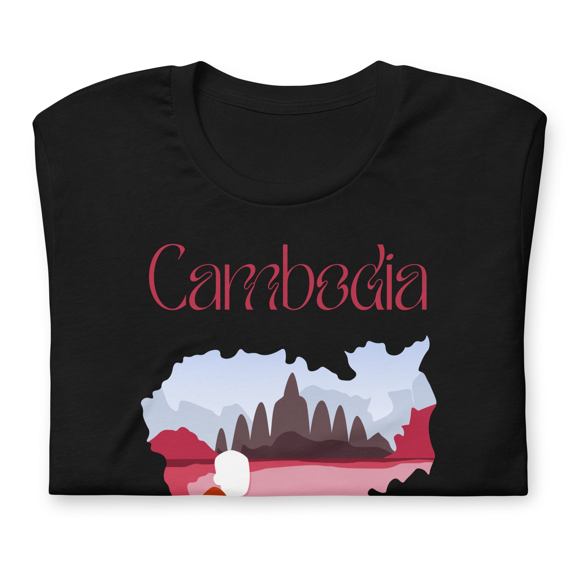 Cambodia Heritage Angkor Wat Graphic T-Shirt | Travel & Culture Tee by Passport Outfitters