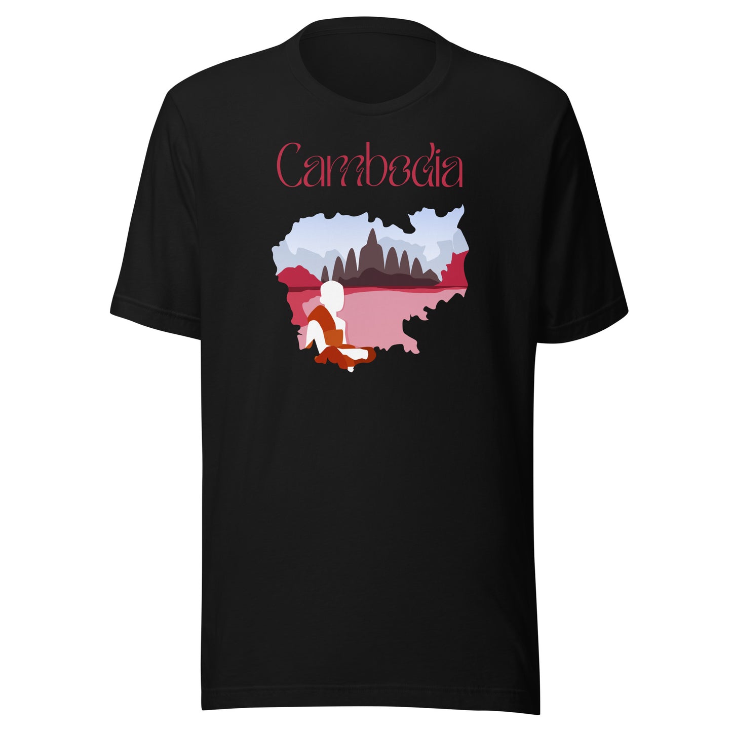 Cambodia Heritage Angkor Wat Graphic T-Shirt | Travel & Culture Tee by Passport Outfitters