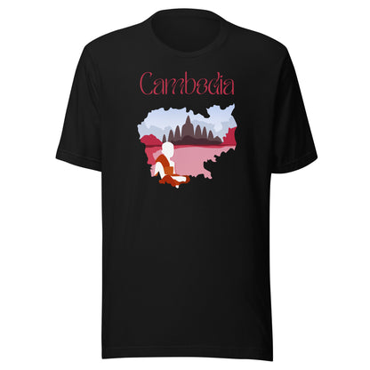 Cambodia Heritage Angkor Wat Graphic T-Shirt | Travel & Culture Tee by Passport Outfitters