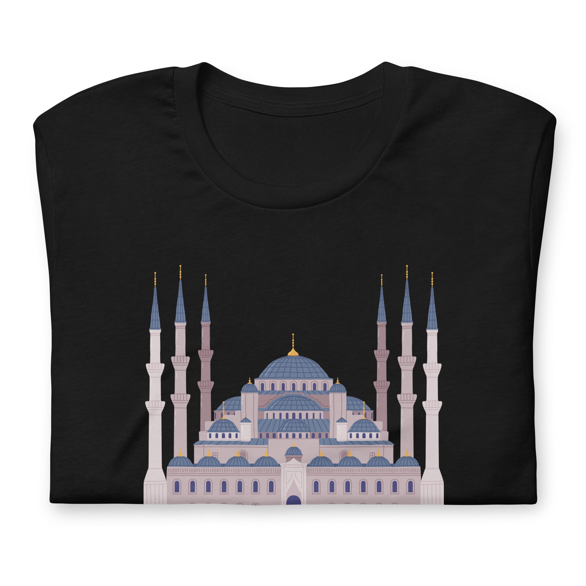 Istanbul Blue Mosque Graphic T-Shirt | Turkey Travel & Architecture Tee by Passport Outfitters
