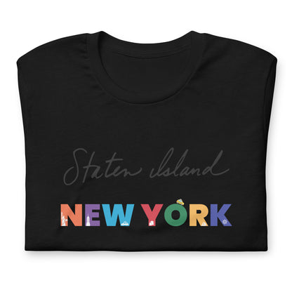 Staten Island New York Unisex t-shirt by Passport Outfitters
