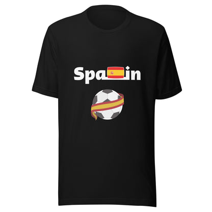 Spain Futbol Pride Unisex t-shirt by Passport Outfitters