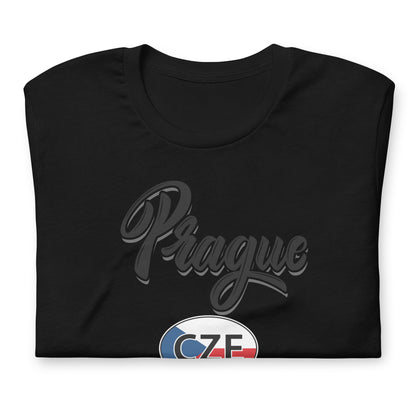 Prague CZE Unisex t-shirt by Passport Outfitters