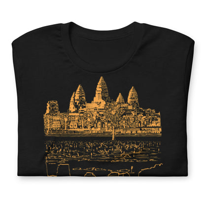 Angkor Wat Heritage Unisex t-shirt by Passport Outfitters