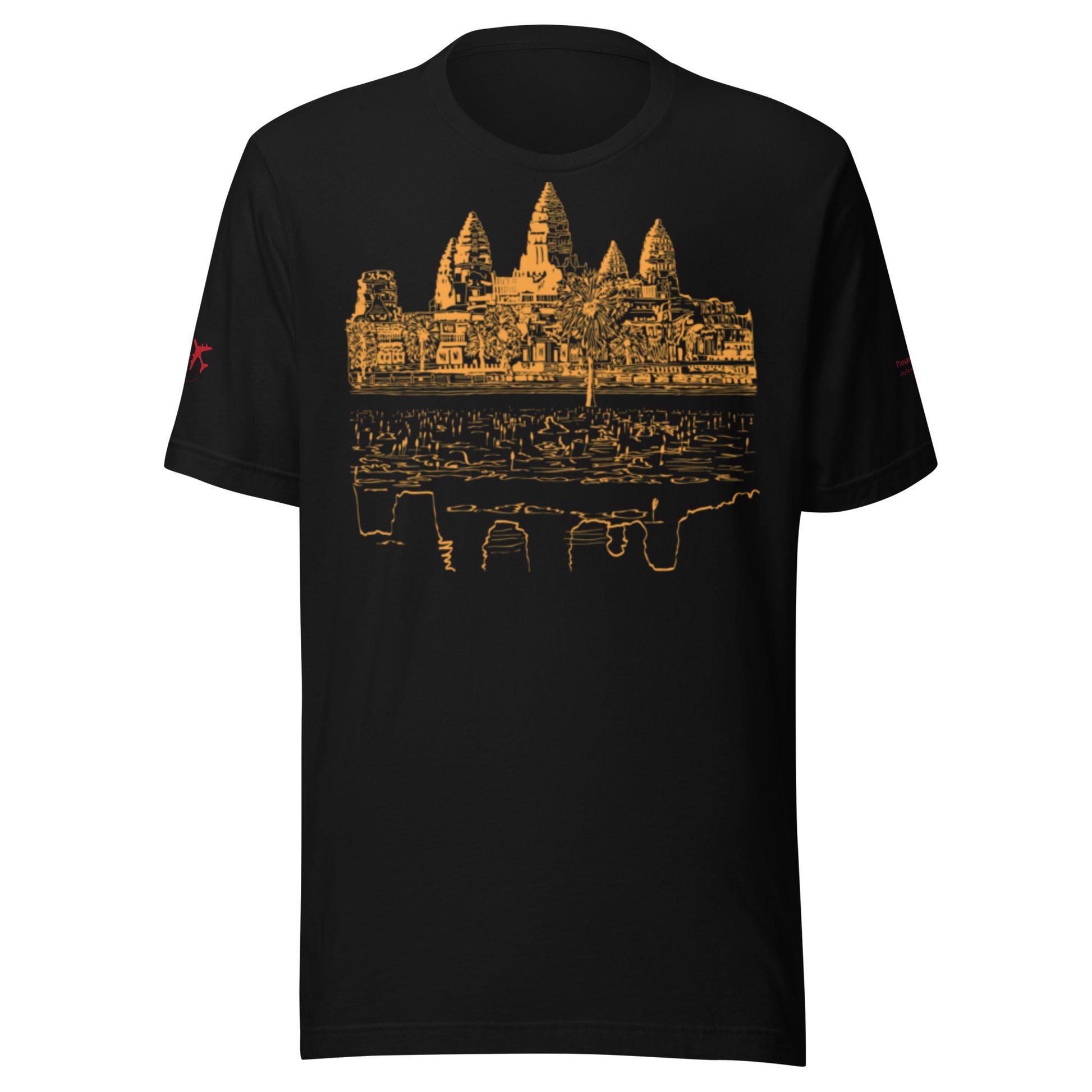 Angkor Wat Heritage Unisex t-shirt by Passport Outfitters