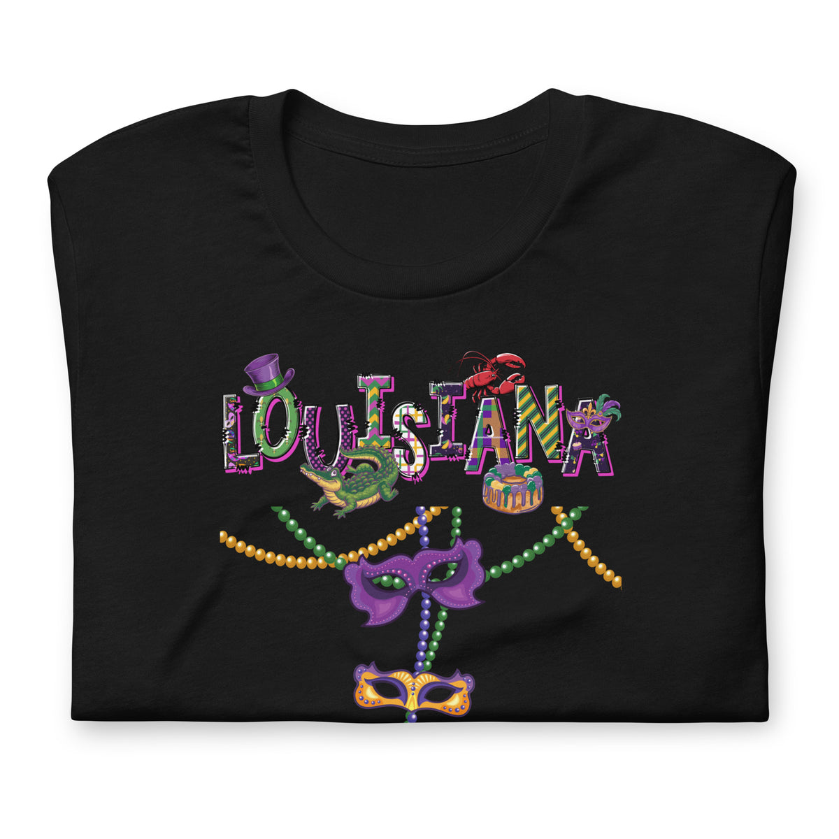 Louisiana Mardi Gras Unisex t-shirt by Passport Outfitters