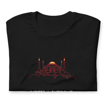 Istanbul Graphic T-Shirt | Hagia Sophia Skyline Travel Tee by Passport Outfitters