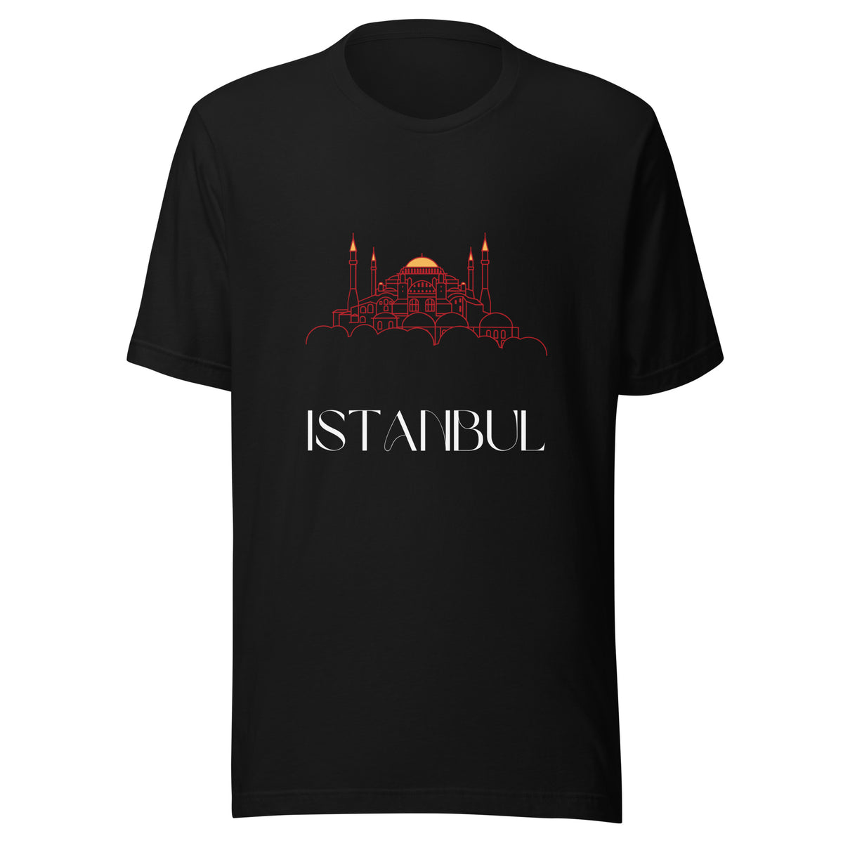 Istanbul Graphic T-Shirt | Hagia Sophia Skyline Travel Tee by Passport Outfitters