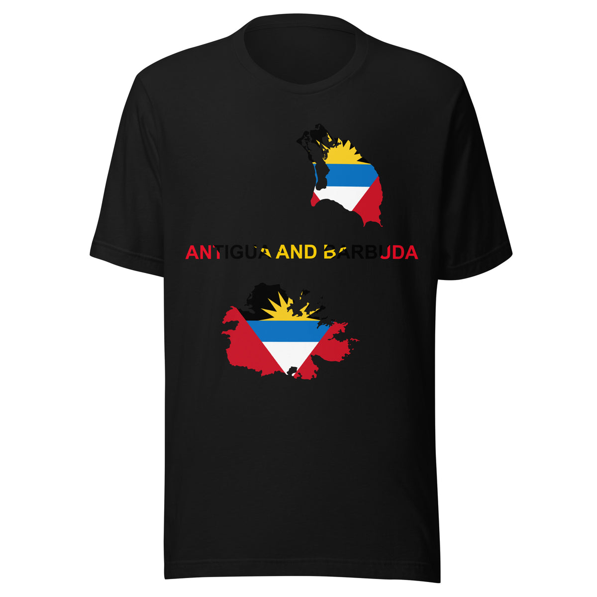 Antigua and Barbuda Pride Unisex t-shirt by Passport Outfitters