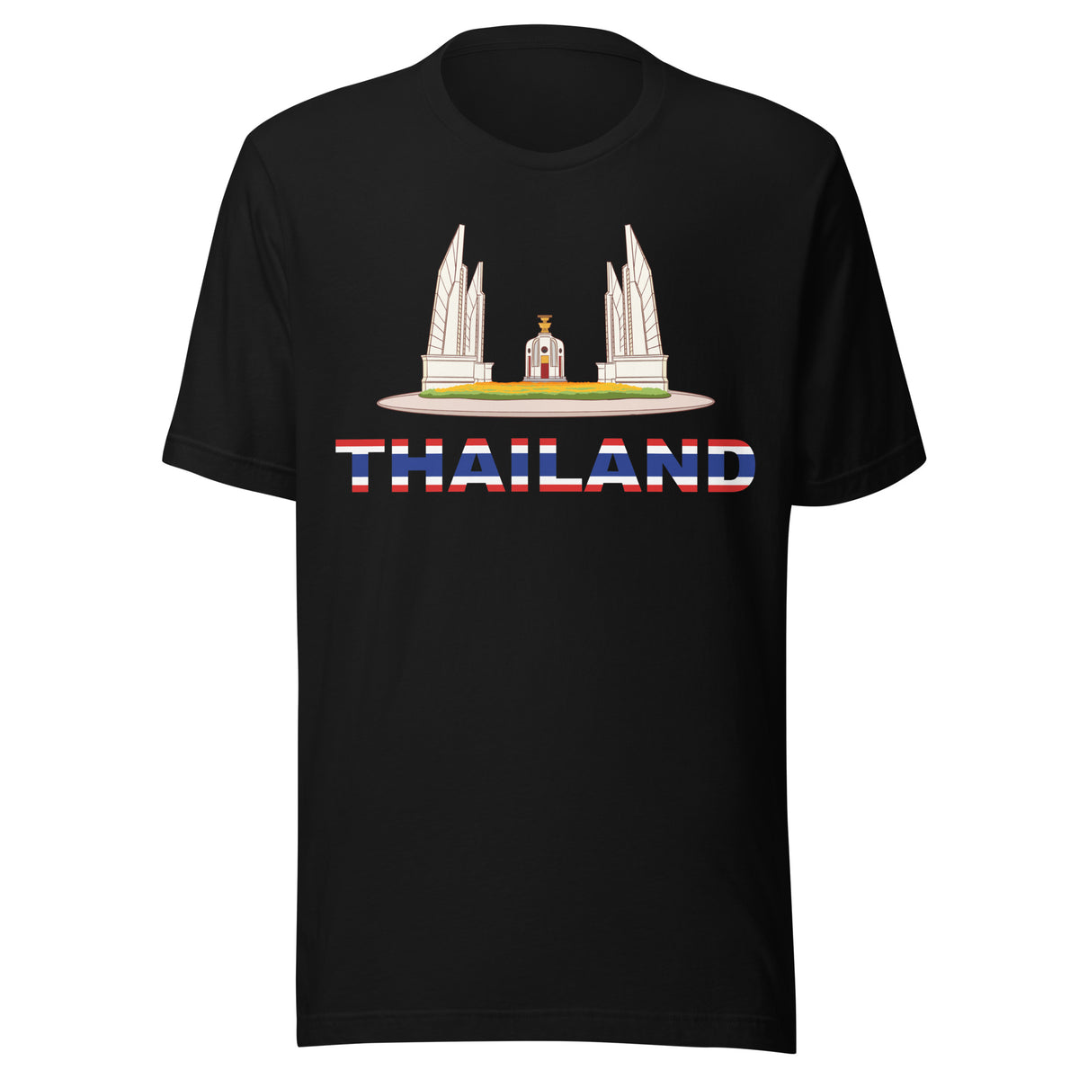 Thailand Democracy Monument Unisex t-shirt by Passport Outfitters
