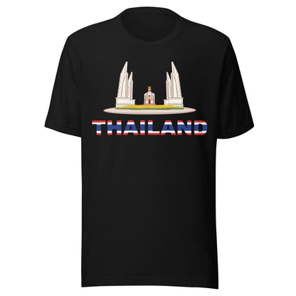 Thailand Democracy Monument Unisex t-shirt by Passport Outfitters